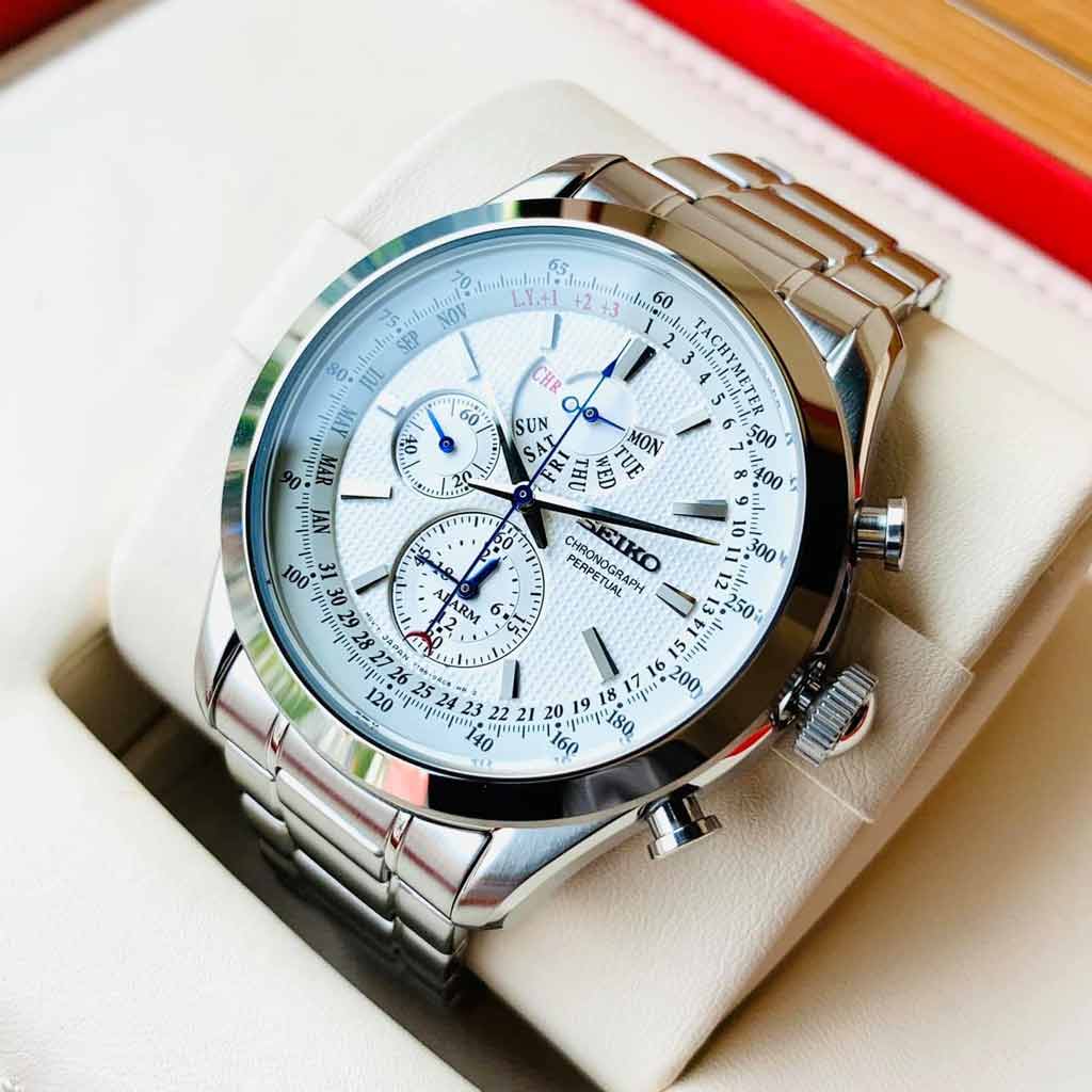 Dong Ho Nam Seiko Perpetual Chronograph SPC123P1 3