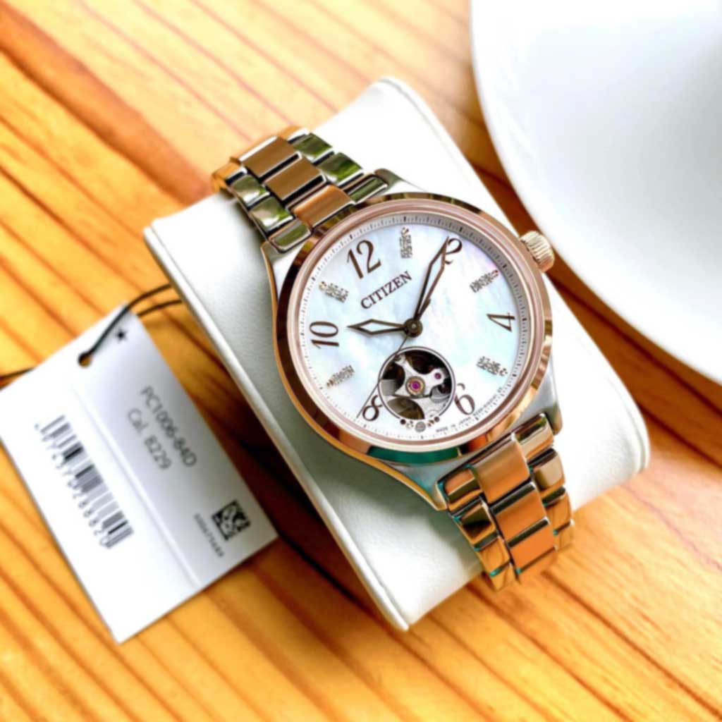 Đồng Hồ Citizen Ladies Automatic Watch PC1006-84D Authentic  