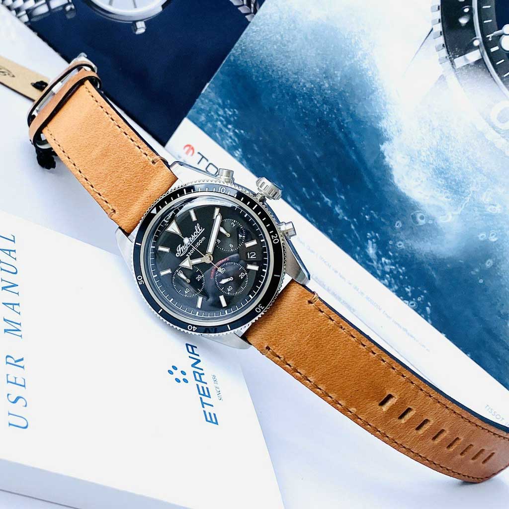 Đồng Hồ Ingersoll Men's The Scovill Chronograph Quartz Watch - I06202  