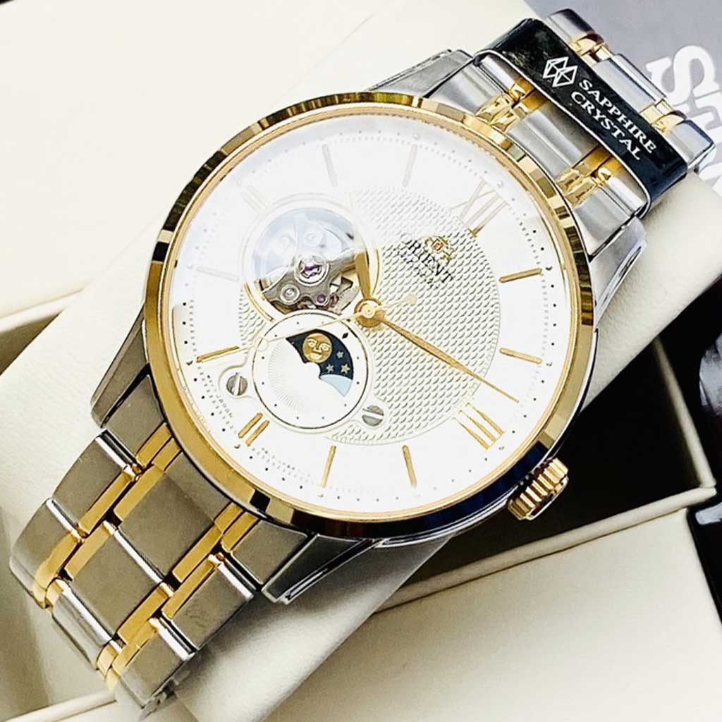 Đồng Hồ Nam Orient Sun and Moon Gen 4 2021 RA-AS0007S10B Authentic  
