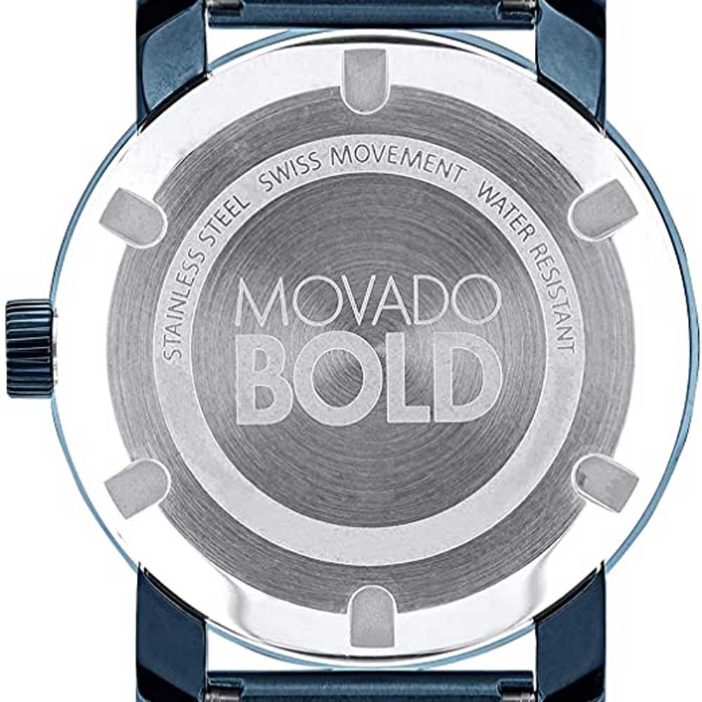 Đồng Hồ Nữ Movado Bold Blue Dial Unisex 3600388 Authentic  