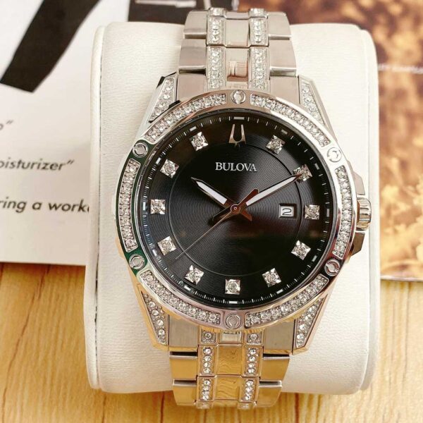 Đồng Hồ Nam Bulova 96K104 Swarovski Authentic