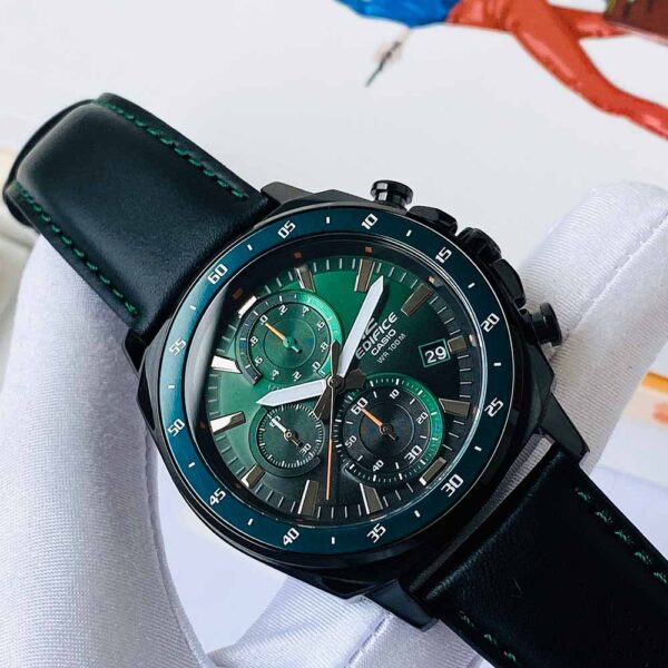 Đồng Hồ Nam CASIO EDIFICE EFV-600CL- 3A Phiên bản Mix Xanh Lá _Đen