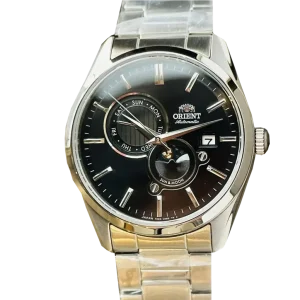 Đồng hồ nam Orient Sun & Moon RN AK0302B (RA AK0307B) mặt số chính diện