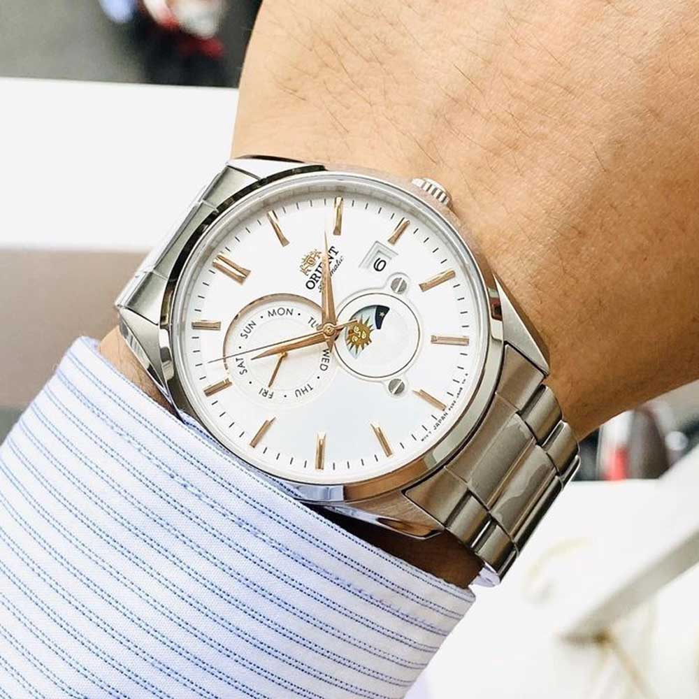 Đồng Hồ Nam Orient Sun Moon Gen 5 RA-AK0306S10B -RA-AK0306S00C