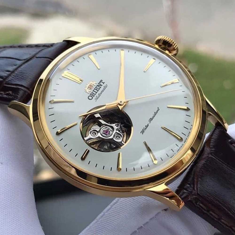 Đồng Hồ Nam ORIENT BAMBINO OPEN HEART RA-AG0003S10B