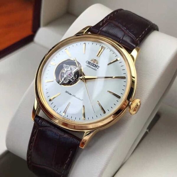 Đồng Hồ Nam ORIENT BAMBINO OPEN HEART RA-AG0003S10B