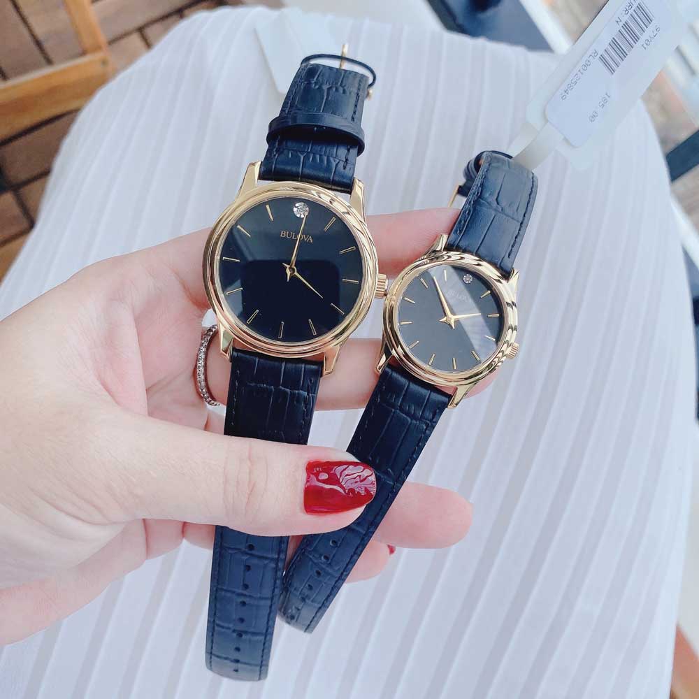 Đồng Hồ Đôi Bulova 97F55 & 97Y01 Chính Hãng