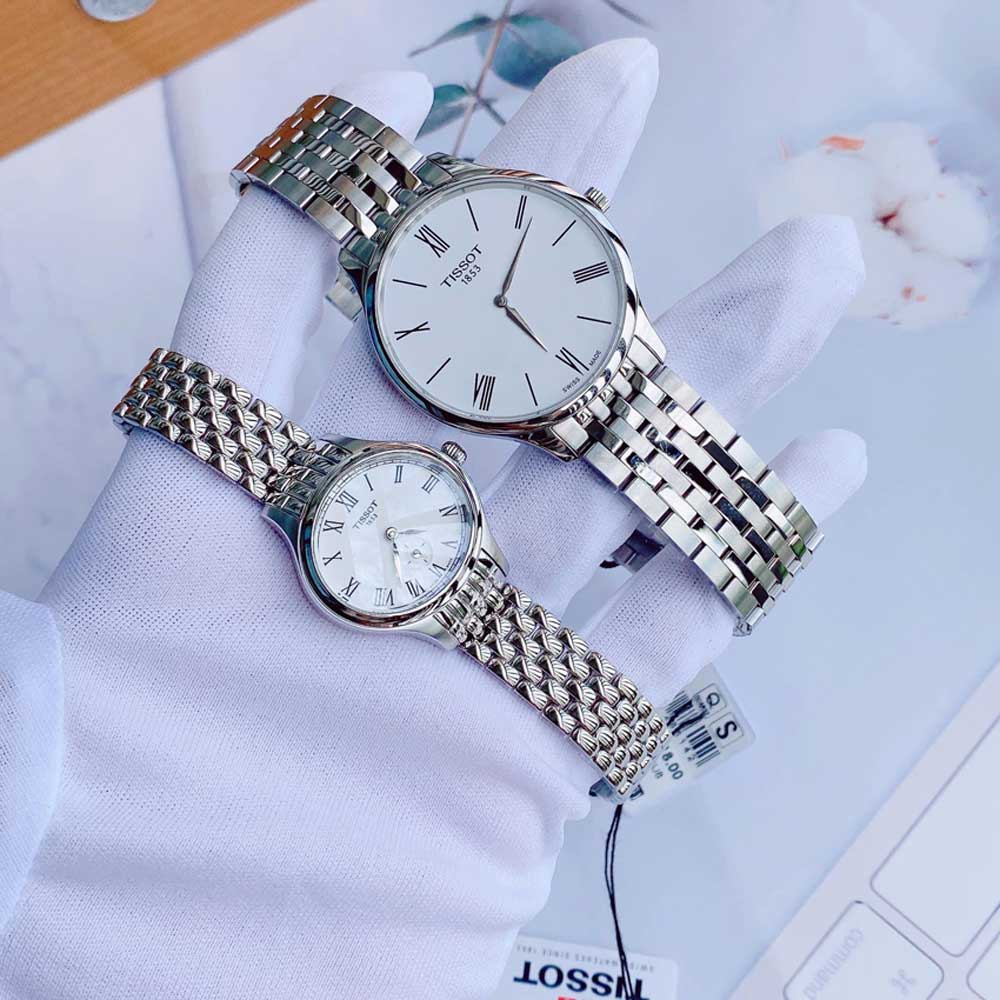 Đồng Hồ Đôi Tissot T063.409.11.018.00 & T103.110.11.033.00