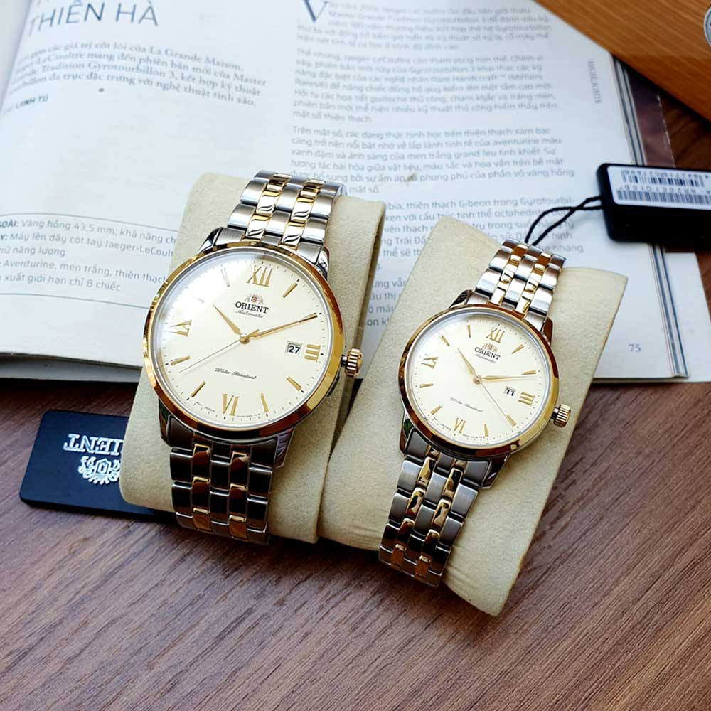 Đồng Hồ Đôi Orient RA-AC0F08G & RA-NR2001G