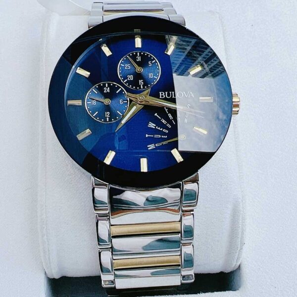Đồng Hồ Nam Bulova 98C123 Dây Kim Loại Chính Hãng