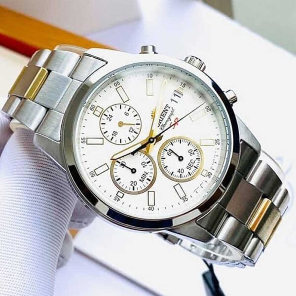 Đồng Hồ Nam Orient Chronograph FKU00003W0 Pin (Quart) Chính Hãng
