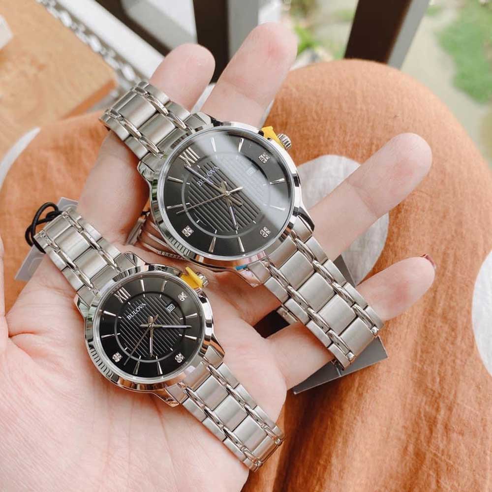 Đồng Hồ Đôi Bulova 96D141 & 96P185 Chính Hãng