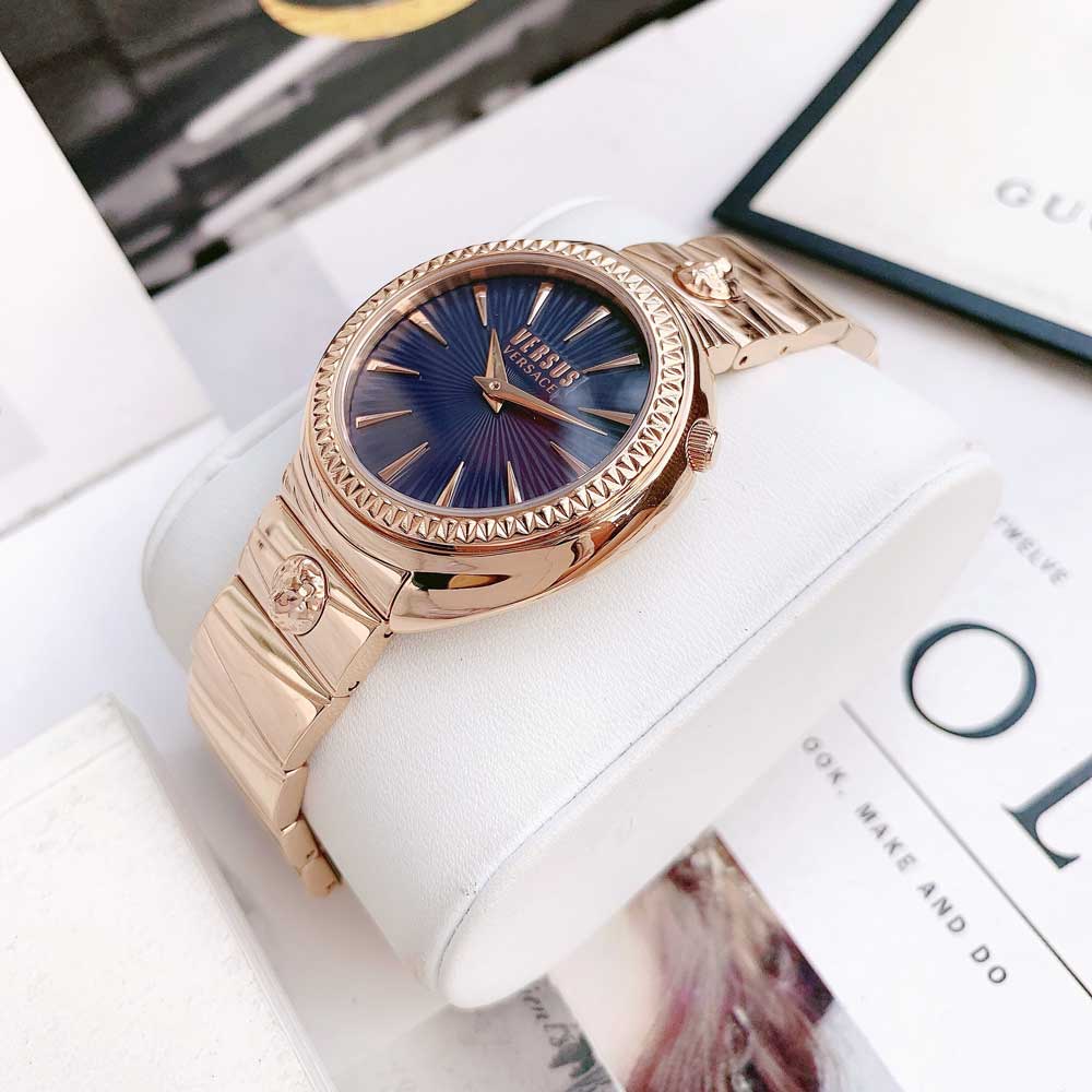 Đồng Hồ Nữ Versus by Versace Tortona Blue Dial VSPHF1220