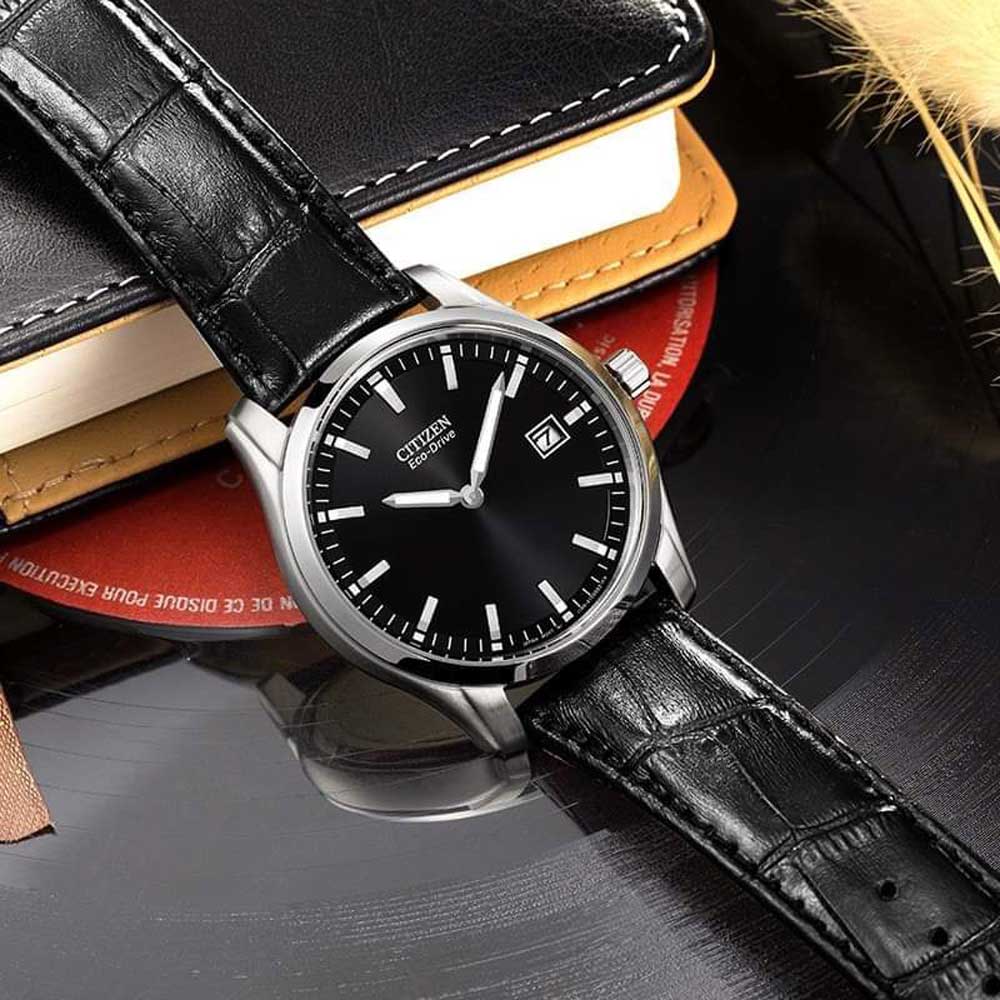 Đồng Hồ Nam Citizen AU1040-08E Dây Da Chính Hãng