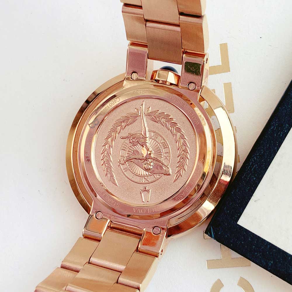 Đồng Hồ Nữ Bulova 97P130 Dây Kim Loại Chính Hãng