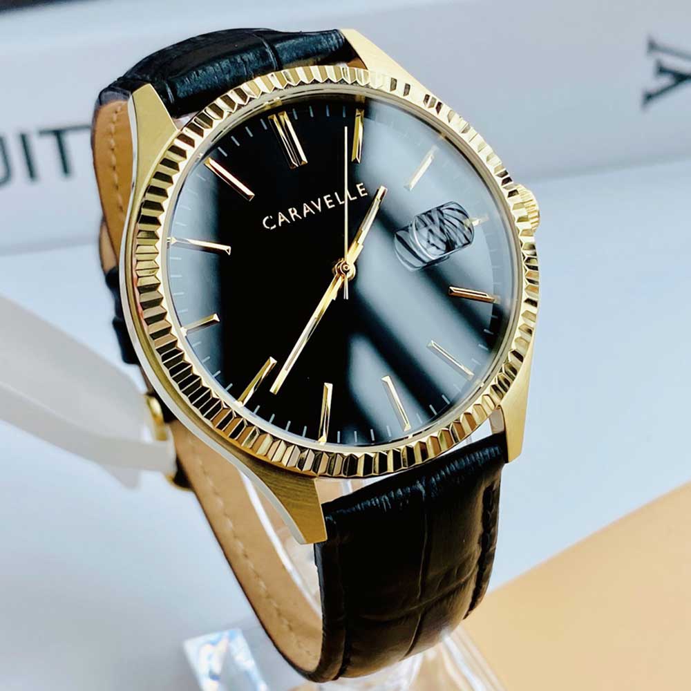 Đồng Hồ Nam Bulova 44B118 Dây Da Chính Hãng