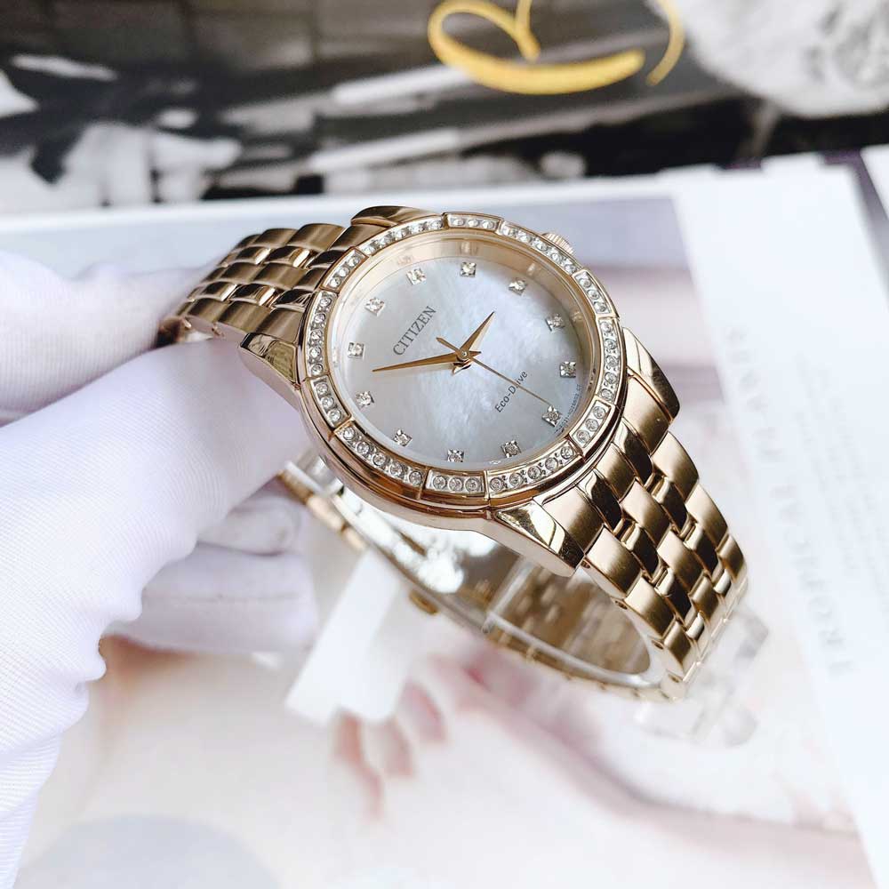 Đồng Hồ Nữ Citizen Eco-Drive EM0773-54D Chính Hãng