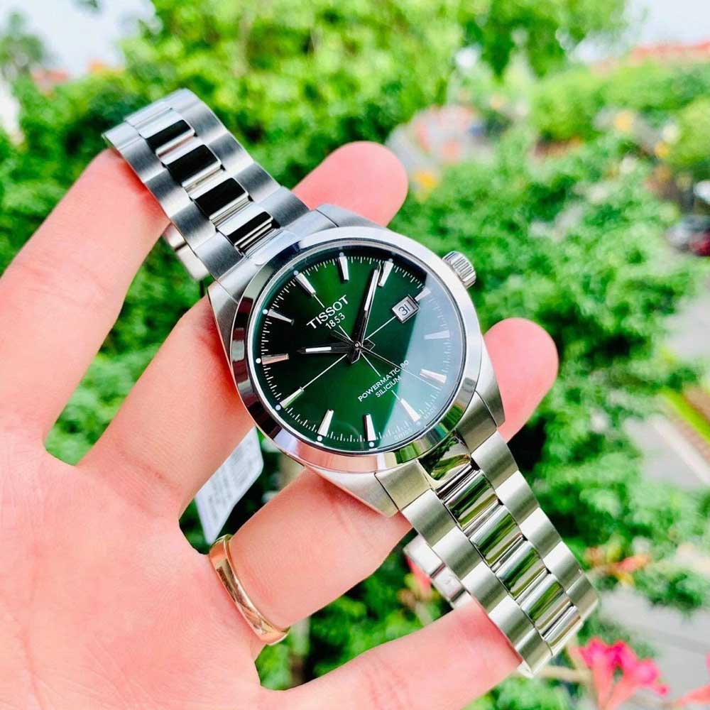 Đồng Hồ Nam Tissot Gentleman Powermatic 80 Silicium T127.407.11.091.01 (T1274071109101)