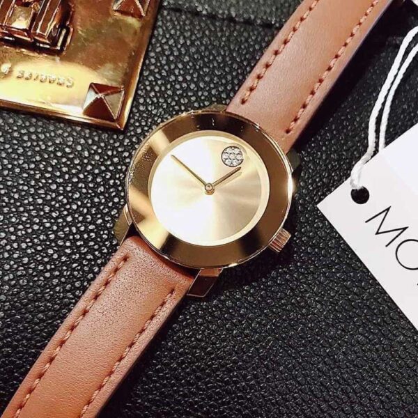 Đồng Hồ Nữ Movado Bold 3600437 Dây Da Chính Hãng