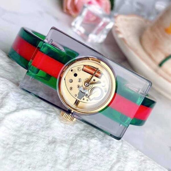 Đồng Hồ Nữ Gucci Vintage Green and Red YA143503