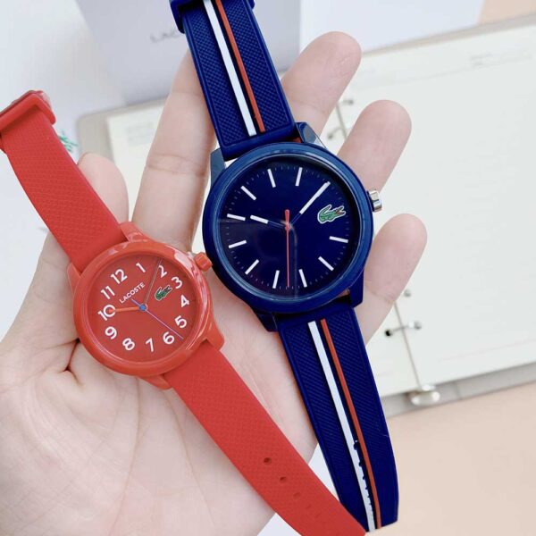 Đồng Hồ Đôi Nam Nữ Lacoste Dây Silicon Chính Hãng