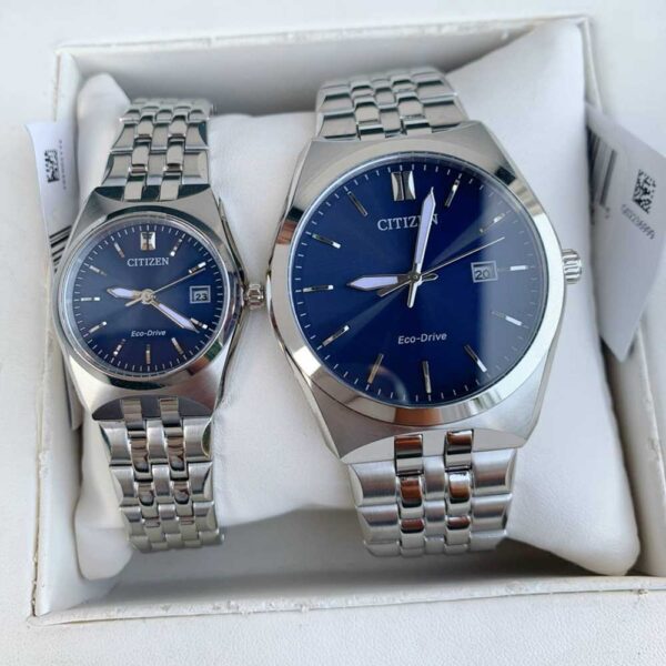 Đồng Hồ Đôi Nam Nữ Citizen Corso BM7330-59L & EW2290-54L Chính Hãng