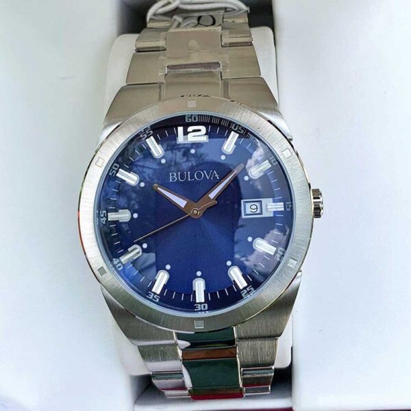 Đồng Hồ Nam Bulova 96D220 Dây Kim Loại Chính Hãng