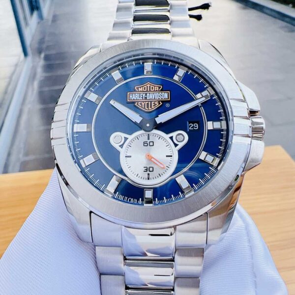Đồng Hồ Nam Bulova Skeleton 76B183 Dây Kim Loại Chính Hãng