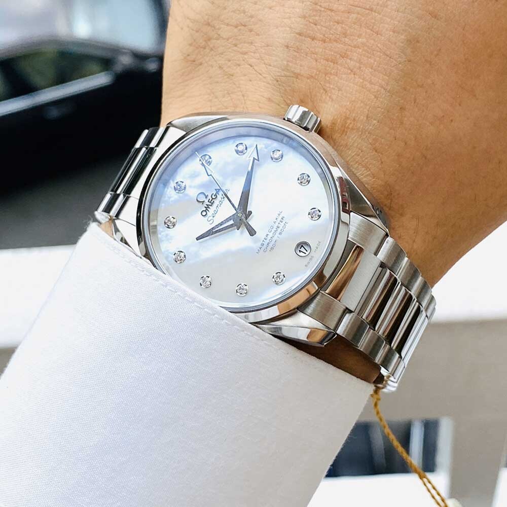 Đồng hồ Omega Seamaster Aqua Terra Mother OF Pearl 23110392155002