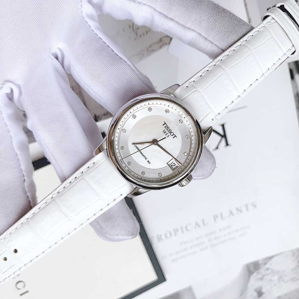 Đồng hồ Tissot Luxury Diamond trắng T086 207 16 116