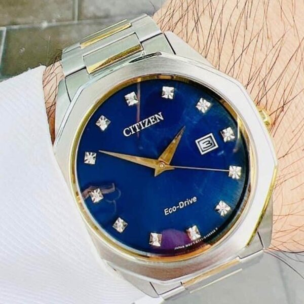 Đồng Hồ Nam Citizen Hublottt Eco-Drive Corso Diamond Accent BM7494-51L Chính Hãng