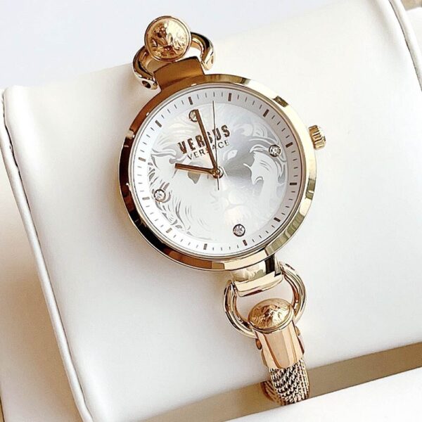 Đồng Hồ Nữ Versus Versace Roslyn Pin (Quartz) Dây Kim Loại Chính Hãng
