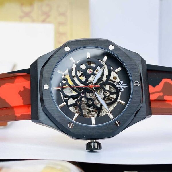 Đồng Hồ Nam Maverick Red Camo Ralph Christian Automatic Chính Hãng