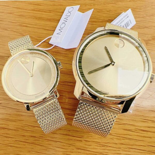 Đồng Hồ Đôi Nam Nữ Movado 3600373 & 3600580 Chính Hãng
