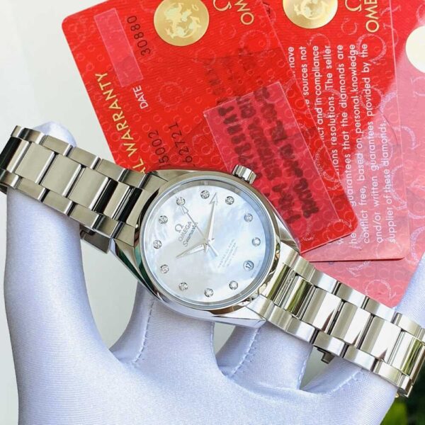 Đồng Hồ Nam Omega Seamaster Aqua Terra Mother Of Pearl 231.10.39.21.55.002 Chính Hãng