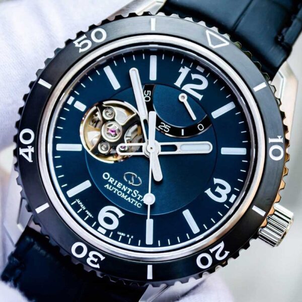 Đồng Hồ Nam Orient Star Automatic RE-AT0104E00B Dây Da Chính Hãng
