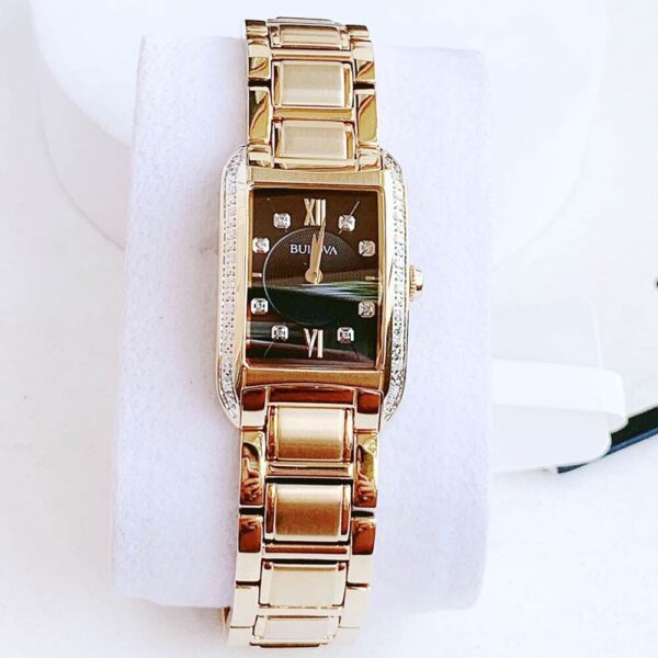 Đồng Hồ Nữ Bulova 98R228 Pin (Quartz)-Kính Sapphire Chính Hãng