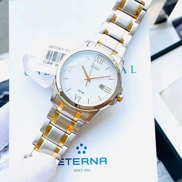 Đồng Hồ Nam Citizen Eco-Drive BM7264-51A Dây Kim Loại Demi Chính Hãng