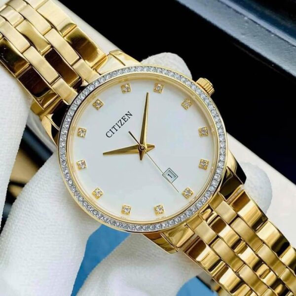 Đồng Hồ Nam Citizen BI5032-56P Kính Cứng-Dây Kim Loại Chính Hãng