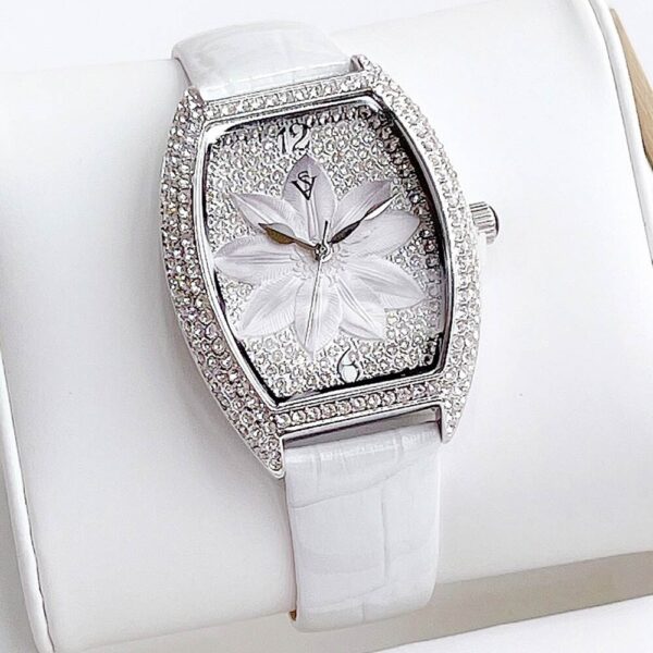 Đồng Hồ Nữ Christian Van Sant Pin (Quartz)-Dây Da Chính Hãng