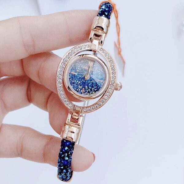 Đồng Hồ Nữ Davena Pin (Quartz)-Dây Kim Loại Chính Hãng