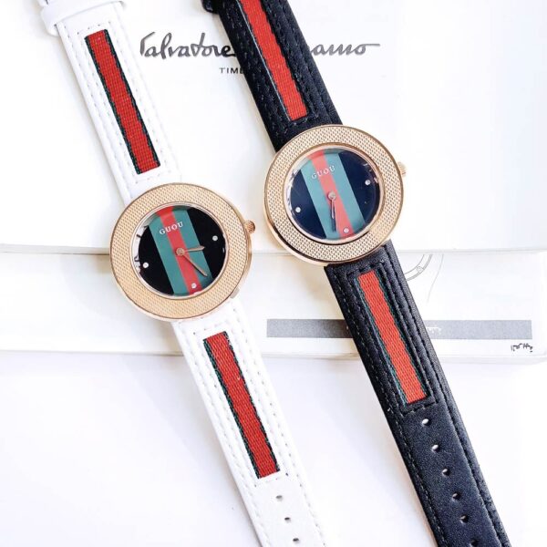Đồng Hồ Nữ Gucci Pin (Quartz)-Dây Da Chính Hãng