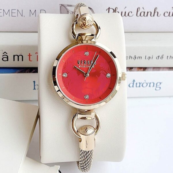 Đồng Hồ Nữ Versus Versace Roslyn Pin (Quartz) Dây Kim Loại 34mm