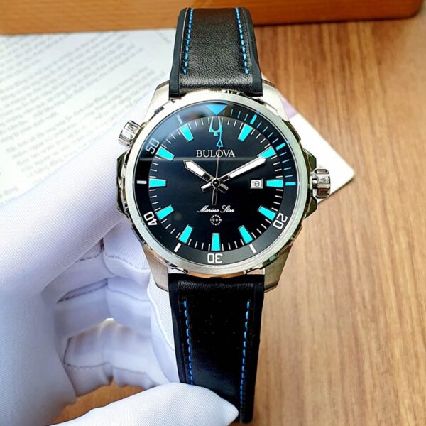 Đồng Hồ Nam Bulova 96B337 Pin (Quartz)-Kính Khoáng Chính Hãng