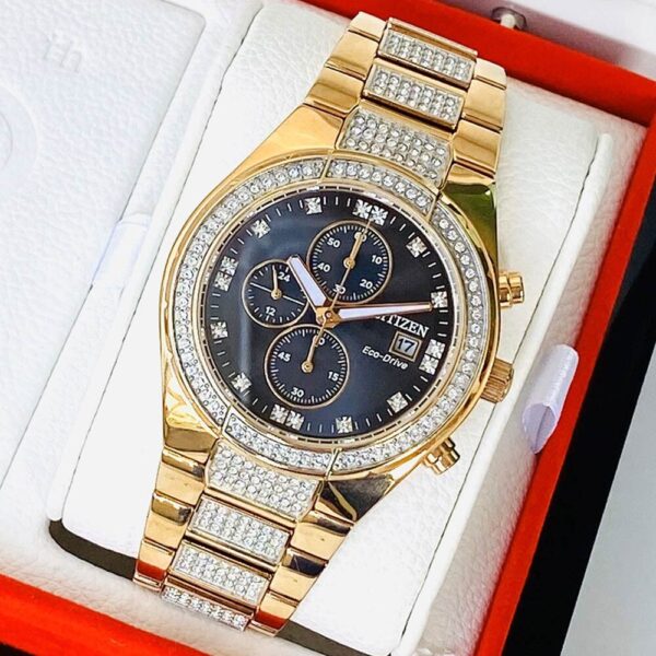 Đồng Hồ Nam Citizen Eco-Drive CA0753-55E Dây Kim Loại Chính Hãng