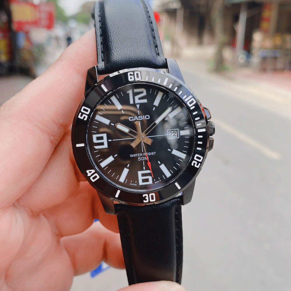 Đồng hồ Casio MTP VD01BL 5BVUDF