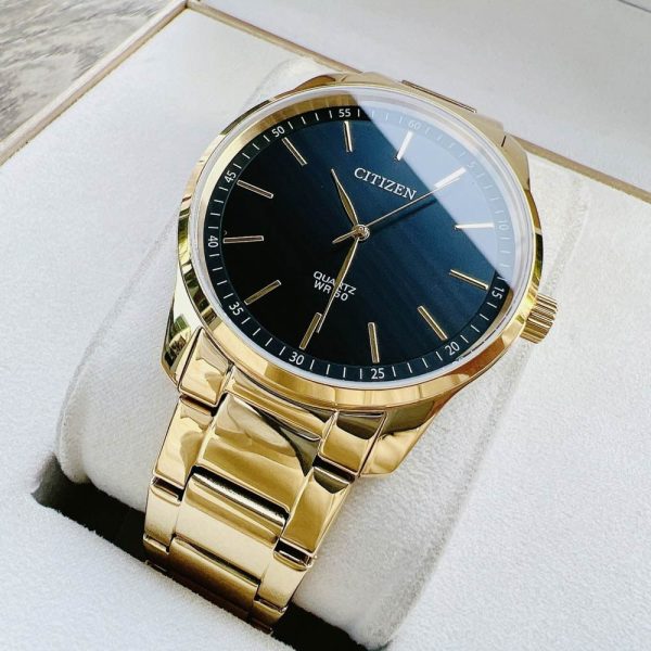 Đồng Hồ Nam Citizen BH5002-53E Quartz Dây Thép