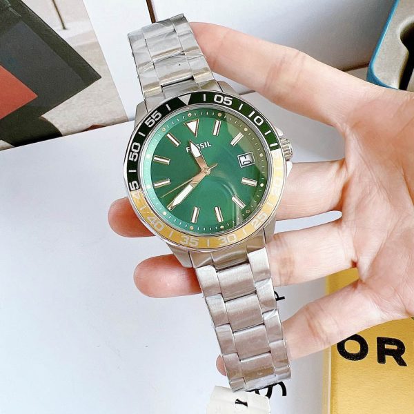 Đồng Hồ Nam Fossil BQ2506 Dây Thép