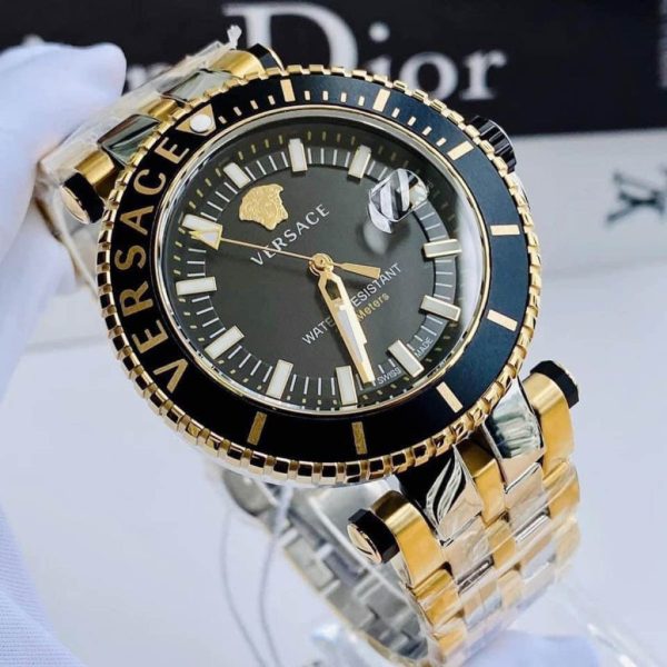 Đồng Hồ Nam Versace V Race Diver Black VEAK00518